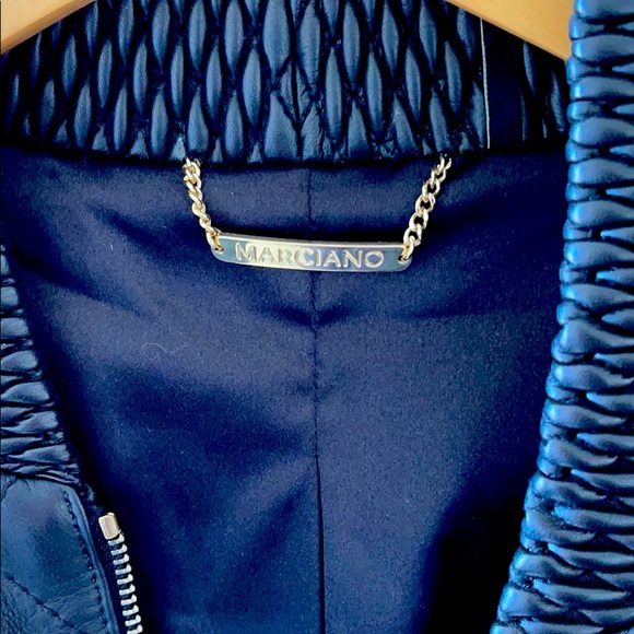 Marciano Jenna leather bomber jacket - Picture 2 of 8